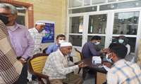  کمپین آموزش غربالگری دیابت در مصلی نمازجمعه  میناب برگزار شد